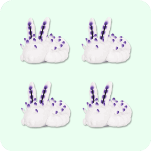 Deep Sea Bunny Plush 4PCS